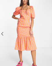 Robe Midi Smock De La Fille De