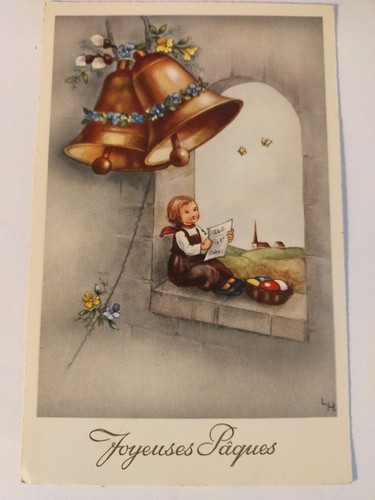 Cpa 1955 joyeuses pâques - cpa,
