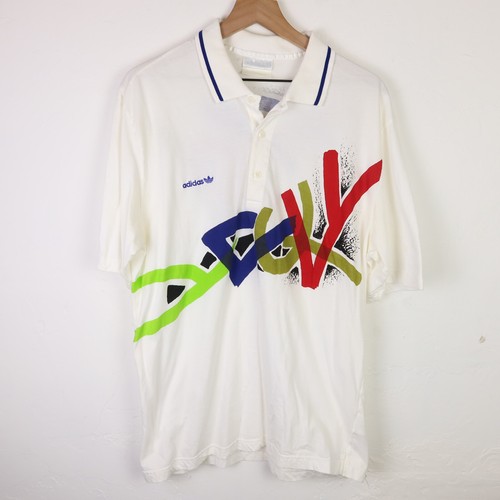 Vintage 80s adidas tennis polo - adidas,