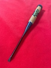 Couette ciseau japonais Shinogi nomi 鎬鑿 6mm 1/4 in White Steel#2 羽生康