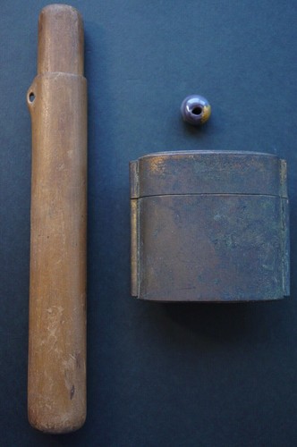 Tabac inro laiton - et, à
