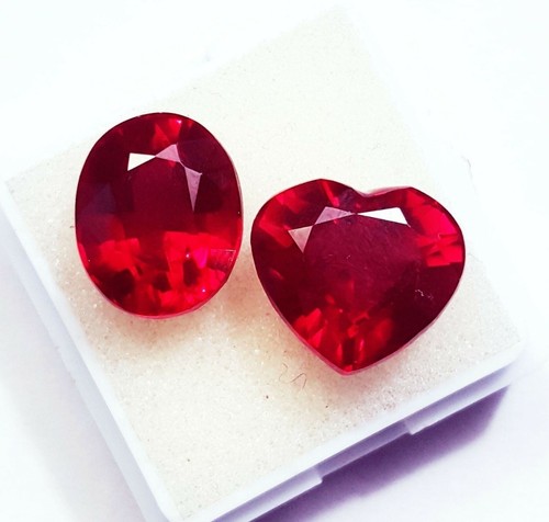 Naturel rubis rouge - rubis, certifié