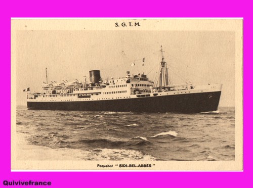 Paquebot sidi bel abbes - paquebot, de