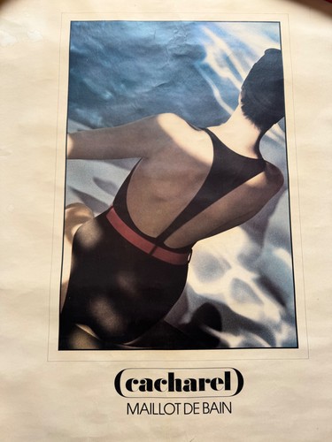 Affiche publicitaire cacharel - affiche,