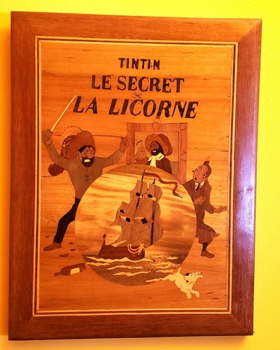 Tableaux albums tintin - tableaux, de