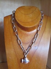 Collier Clio Blue  modèle poisson CB N°2 argent 925