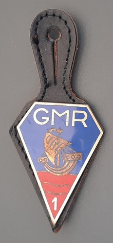 Insigne badge sur cuir gmr - badge,