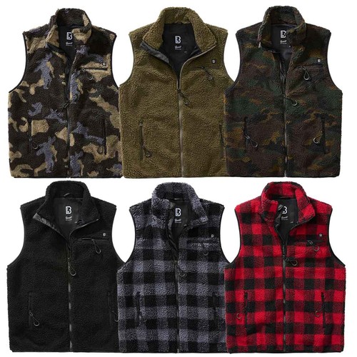 Brandit teddy fleece veste - teddy,