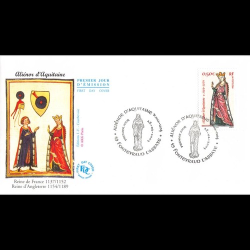 Fdc aliénor d - aliénor, d'aquitaine