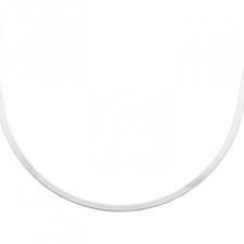 Collier maille miroir 45 cm