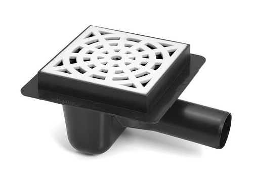 Drain sol plastique - drain,