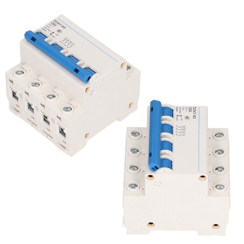 Mini disjoncteur pôles 63a - 4,