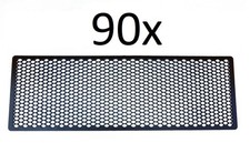 (11,66€/1Stk) 90x Grille Universelle Noir Nid D'abeille Pare-Choc Prise D'air 10