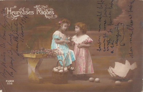 Easter pretty little girls - pretty,
