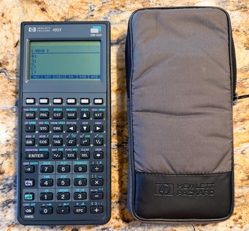 Hewlett packard 48gx - hewlett, 128k
