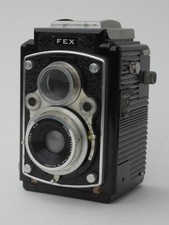 Appareil photo argentique 6x6 FEX INDO Ultra-Reflex 4,5 (1958)