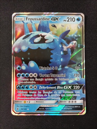 Carte pokémon froussardine - pokémon,