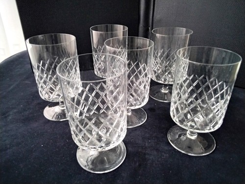 Verres eau ou - 6,