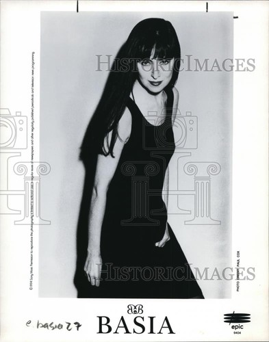 1994 press photo - photo, basia