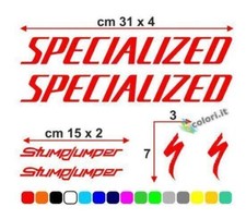 Kit d'autocollants en vinyle pour cadre de route VTT Specialized Stumpjumper