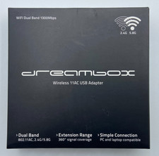 Dreambox Dual Band Wireless USB 2.0 Adapter 1300 Mbps inkl. Antenne