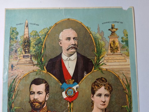 Souvenir visite tsar - visite,
