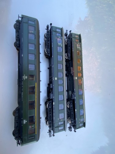 Roco wagons voyageurs x3 - roco, db