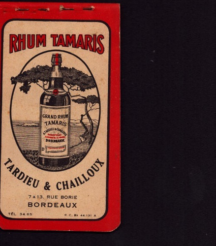 Bordeaux rhum tamaris - rhum, "a