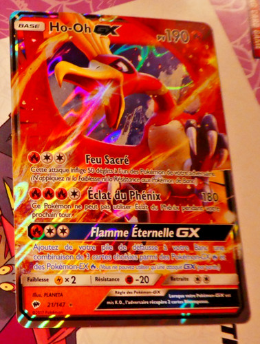Pokemon card holo - card, ho-oh