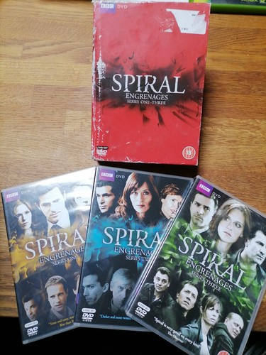 Coffret dvd spiral engrenages - spiral,