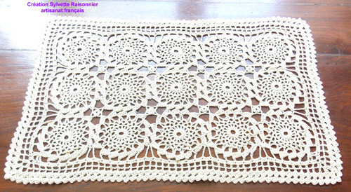 Napperon crochet creation - napperon, s