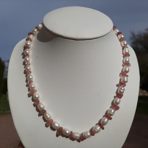 Collier pierre précieuse - pierre,