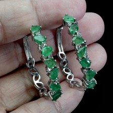 925 Argent Sterling Boucles