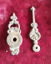 Horloge Comtoise , Pendule , Forêt Noir 1 Paire  D' Aiguilles Copie Ancien 