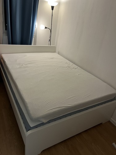 Lit complet cadre matelas - (, +