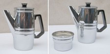 CAFETIERE - BAUMLIN - CUIVRE NICKELE CHROME - ANCIEN - VINTAGE 1970