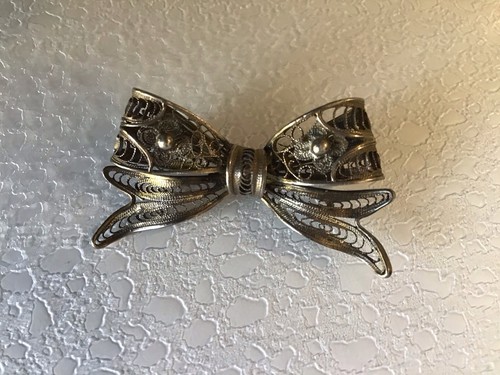 Rare broche ancienne argent