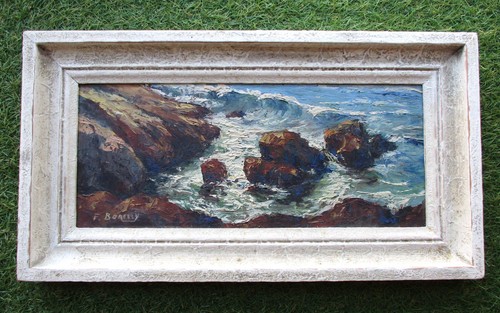 Beau tableau ancien - , signé