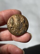 Bouton ancien Royal Watts & Horton B. Ham en cuivre