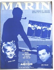 Partition vintage sheet music