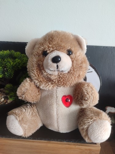 Peluche ours liwaco marron - peluche,