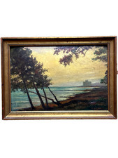 Tableau ancien Île