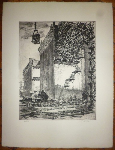 Gobo georges gravure - gravure, originale