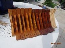 GROS  Lot De  14  Équerres Bois Support Étagère  de plusieurs dimensions