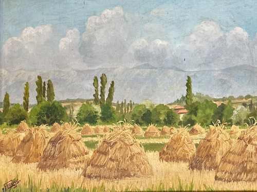 Ancien tableau art - ancien,