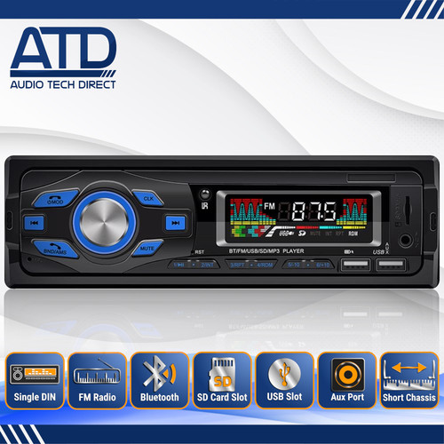 Autoradio bluetooth aux - bluetooth, sd
