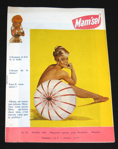 Mam sel 1967 photo pin - photo, pin-up