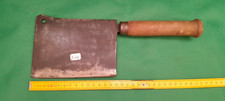 Outil Ancien feuille de boucher Fer Forgé old butcher's knife hachoir