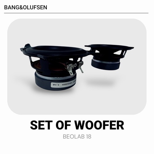 Bang olufsen set of woofer - bang,