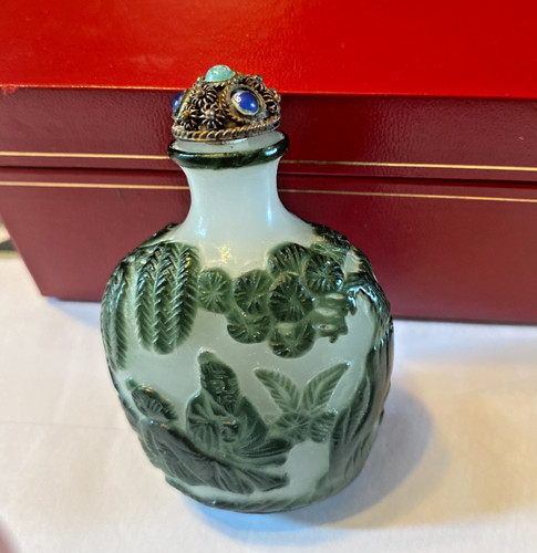Tabatiére chinoise enverre - chinoise,